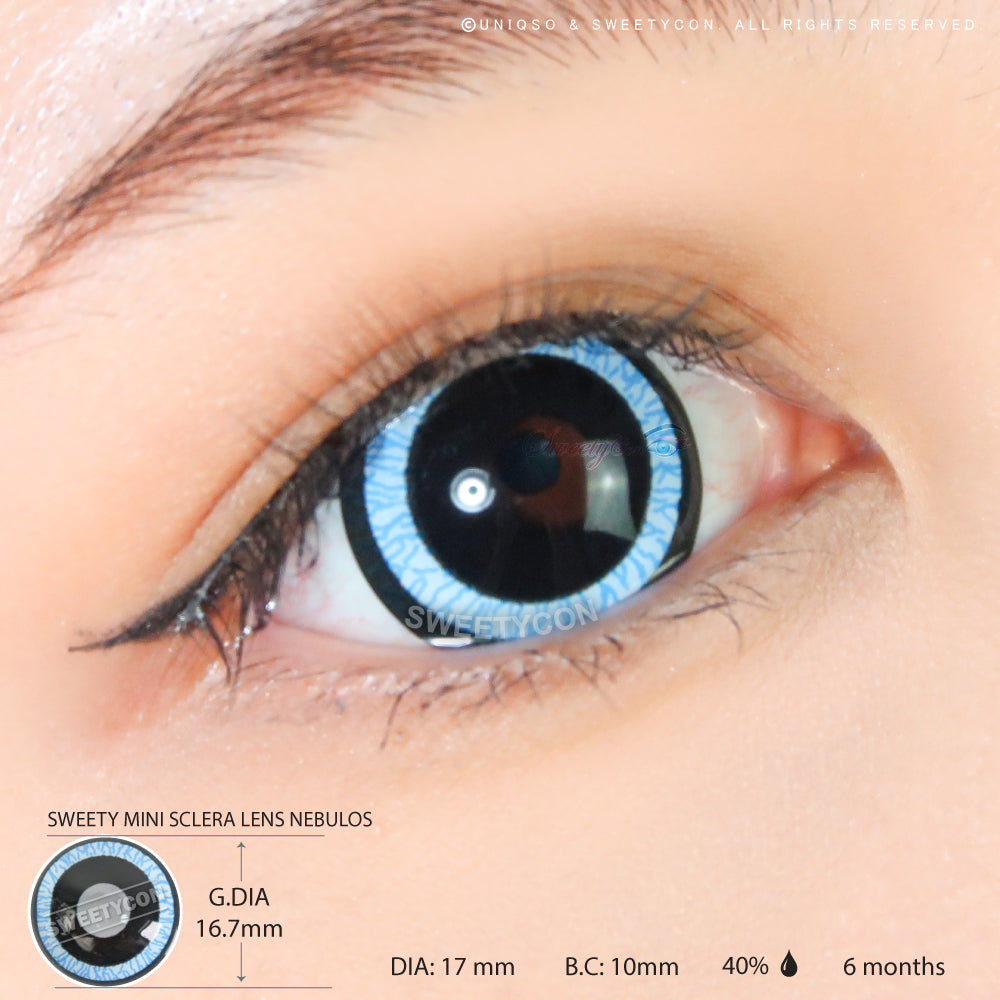 Sweety Mini Sclera Lens Nebulos - 17mm
