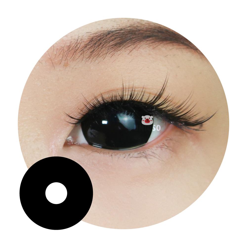 Sweety Mini Sclera Lens Black Titan - With Prescription