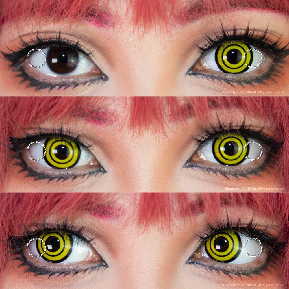 Sweety Crazy Yellow Rings V3 (Makima Chainsaw Man)