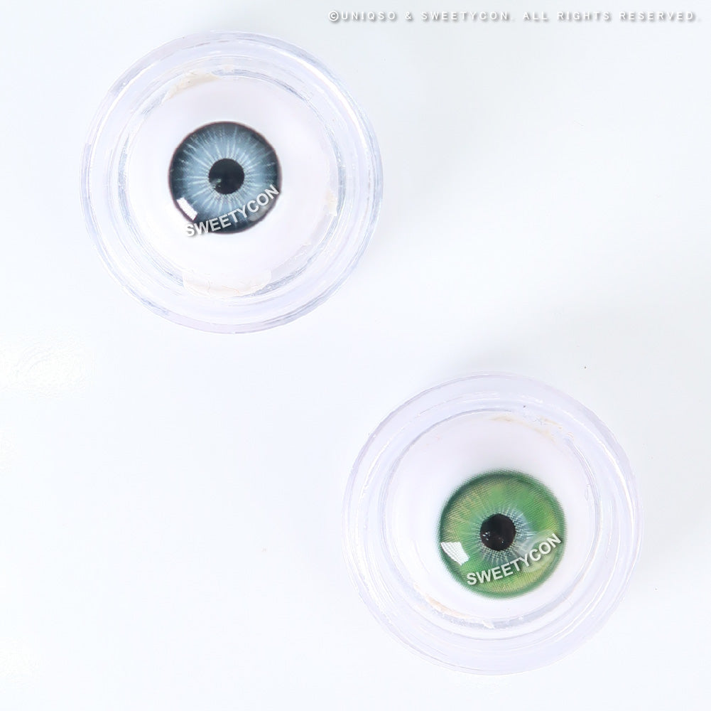 1 Day Sweety Star Tears Green (10 lenses/pack)