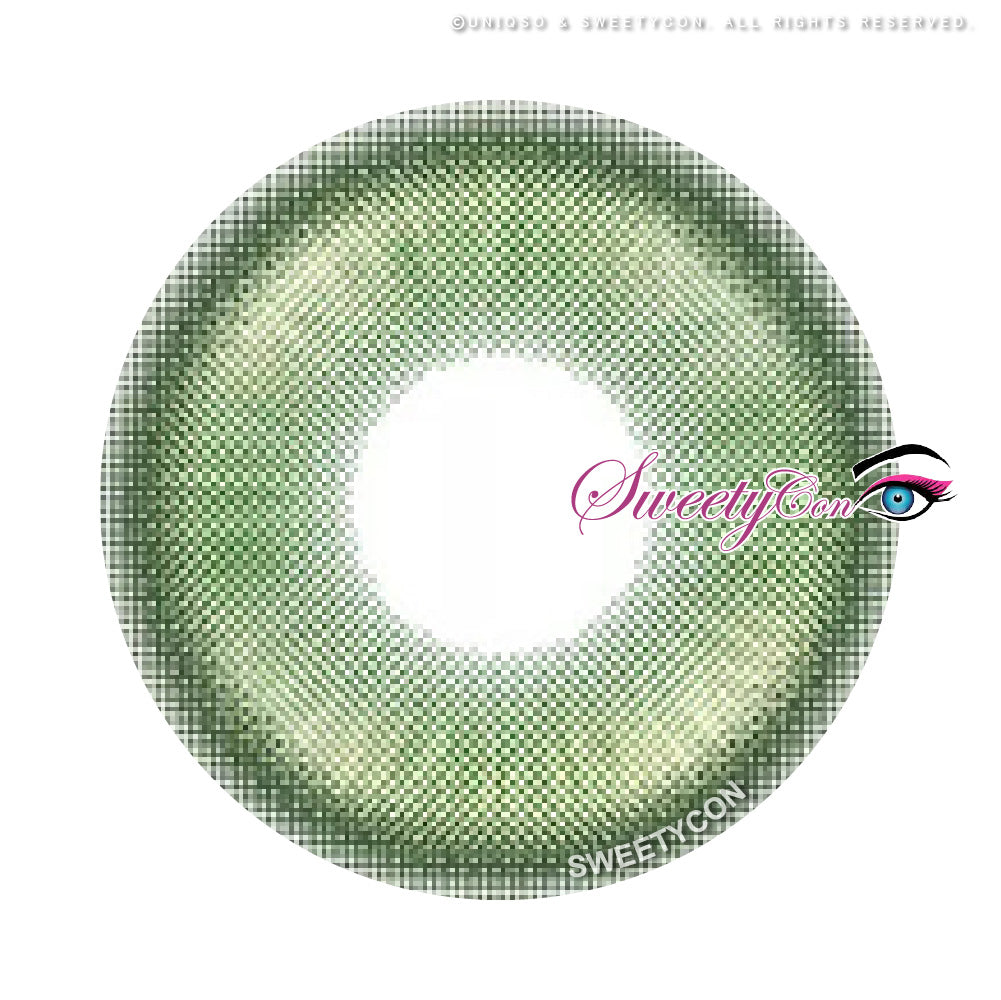 1 Day Sweety Star Tears Green (10 lenses/pack)