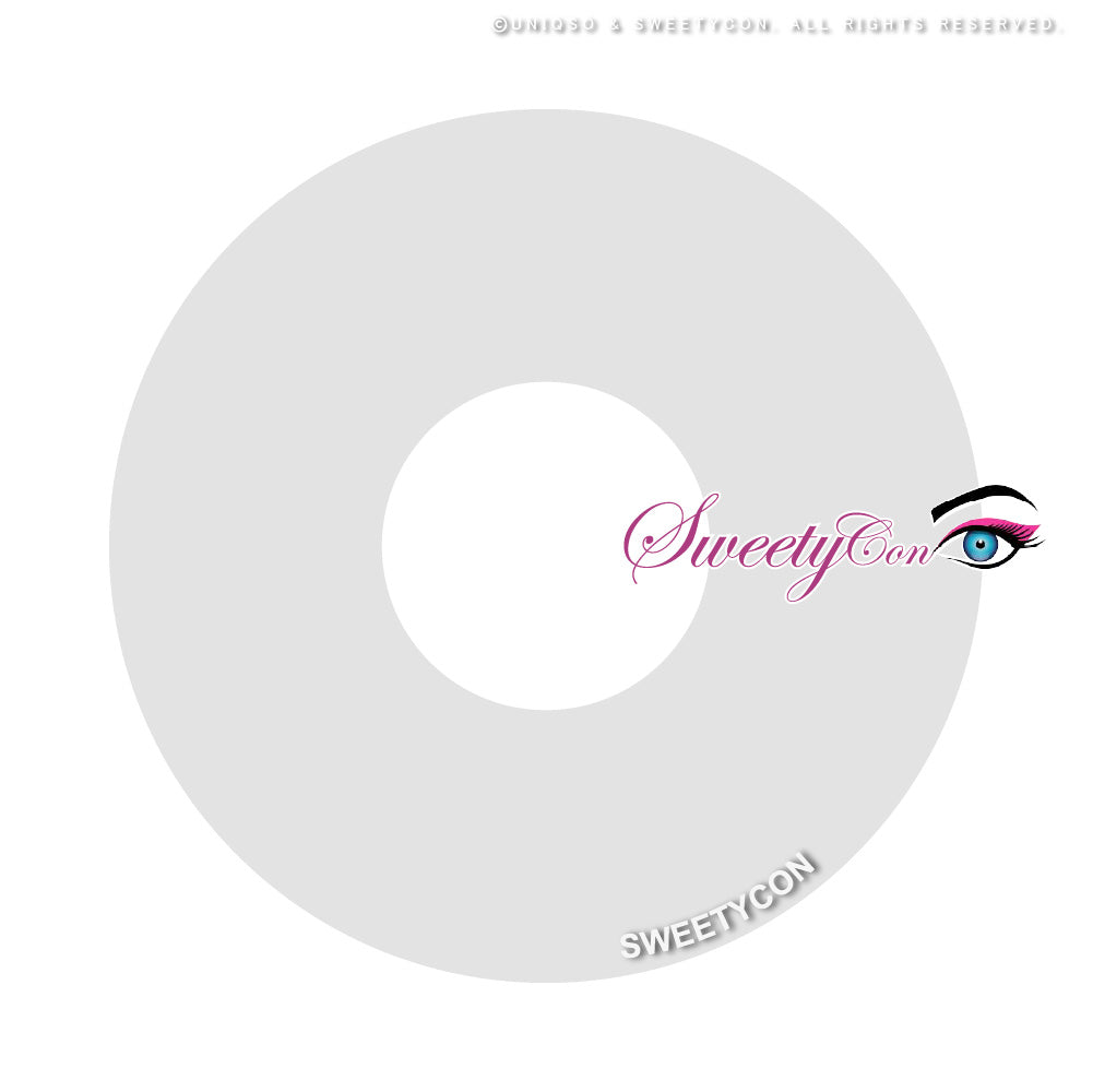 Sweety Mini Sclera 17mm UV Glow White