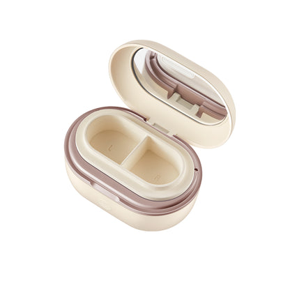 Hassle Free Lenses Cleaning - Eraclean Ultrasonic Mini Contact Lens Cleaner
