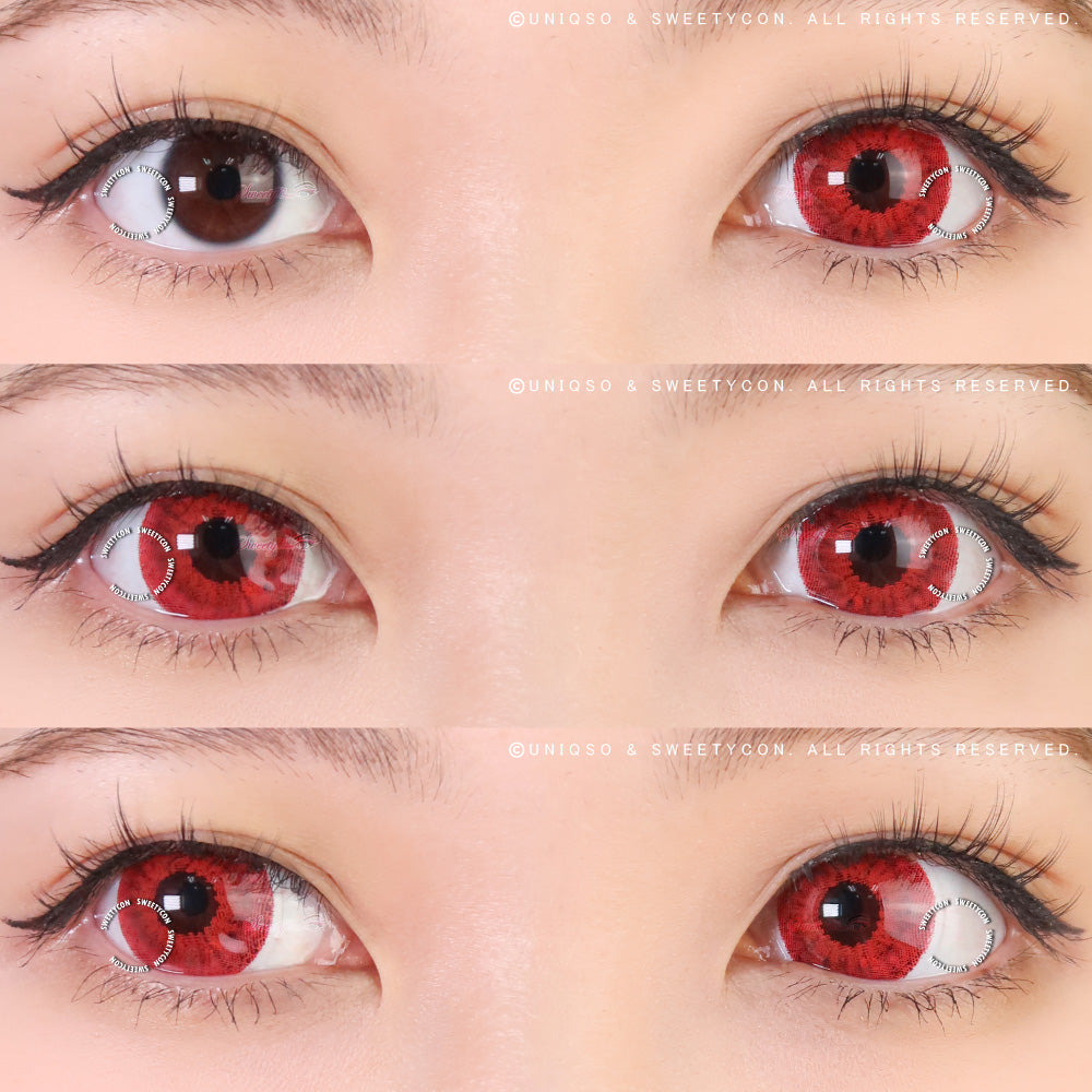 Sweety Mini Sclera Red Devil - 17mm