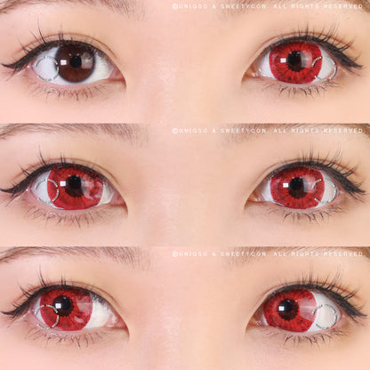 Sweety Mini Sclera Red Devil - 17mm