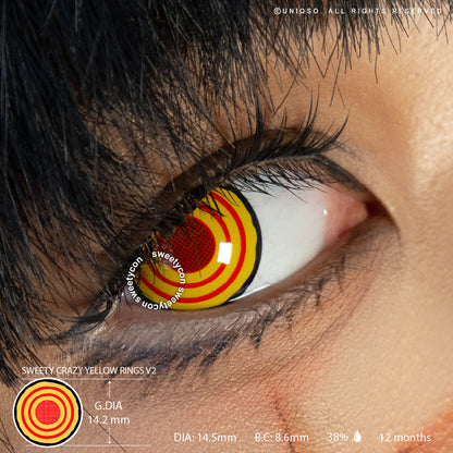 Sweety Crazy Yellow Rings V2 (Makima Chainsaw Man)