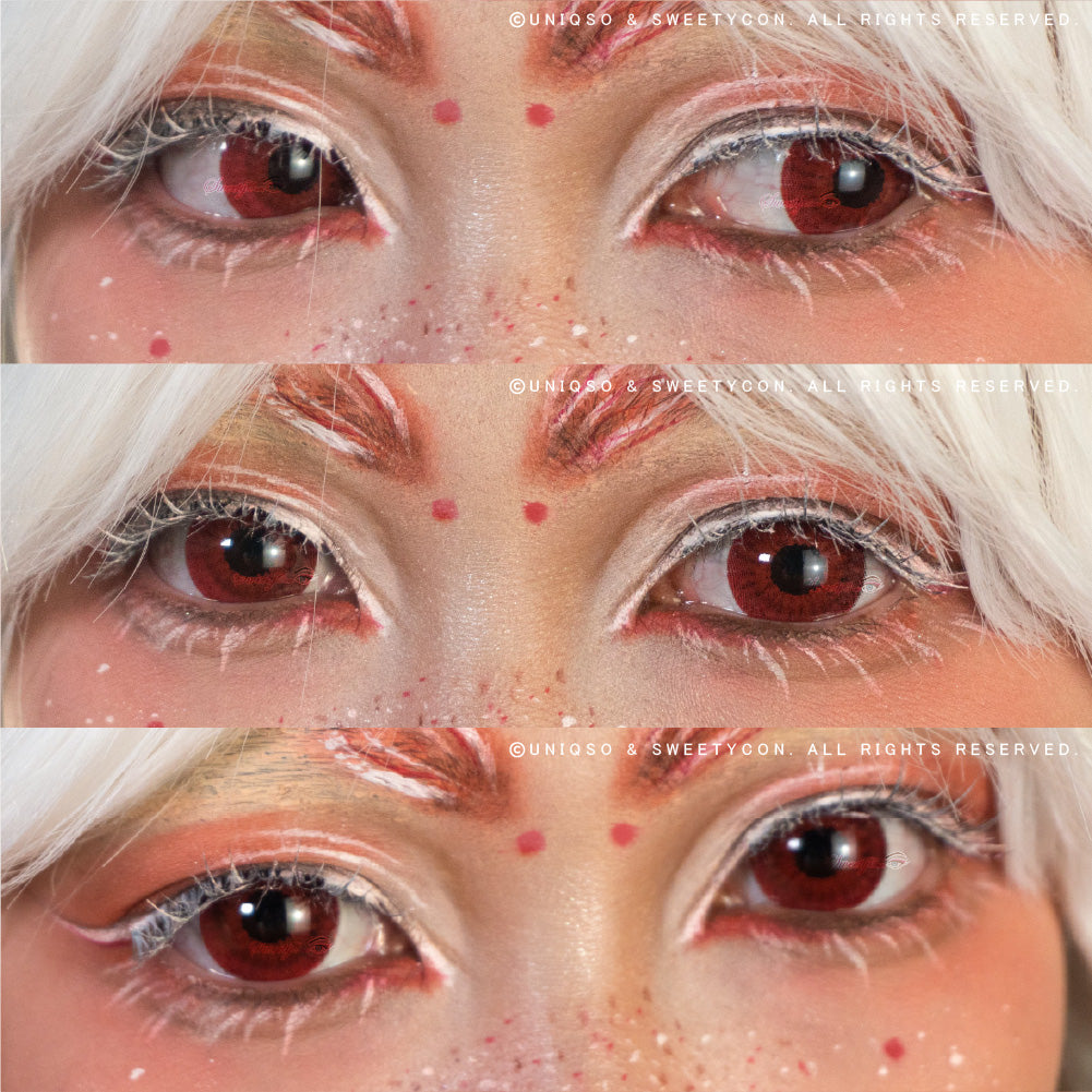 Sweety Mini Sclera Red Devil - 17mm