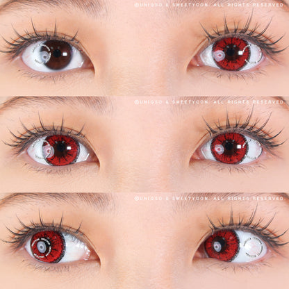 Sweety Crazy Lens - Zombie Red