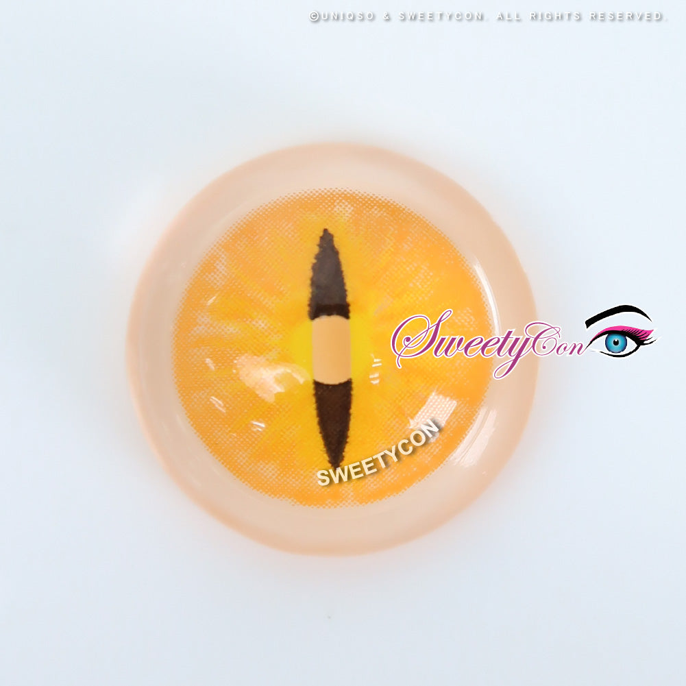 Sweety Crazy Lens Orange Demon Eye / Cat Eye (New)