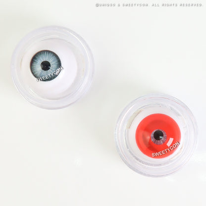 Sweety Mini Sclera 17mm UV Glow Red