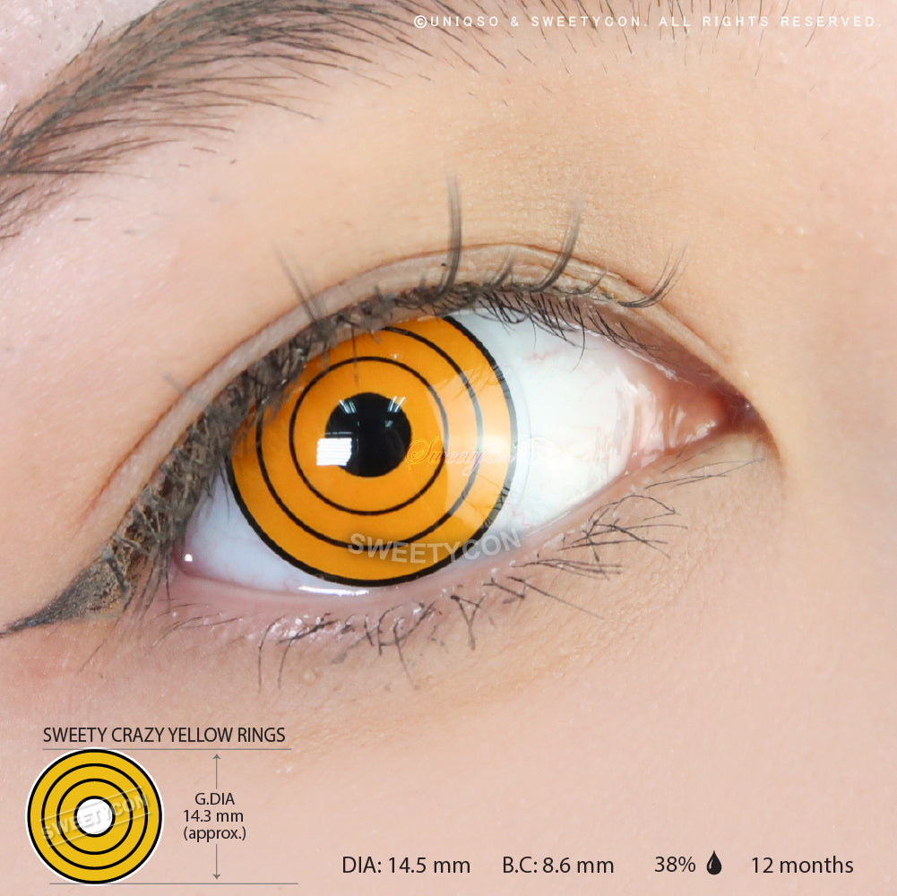 Sweety Crazy - Yellow Rings (Makima Chainsaw Man) - With Prescription