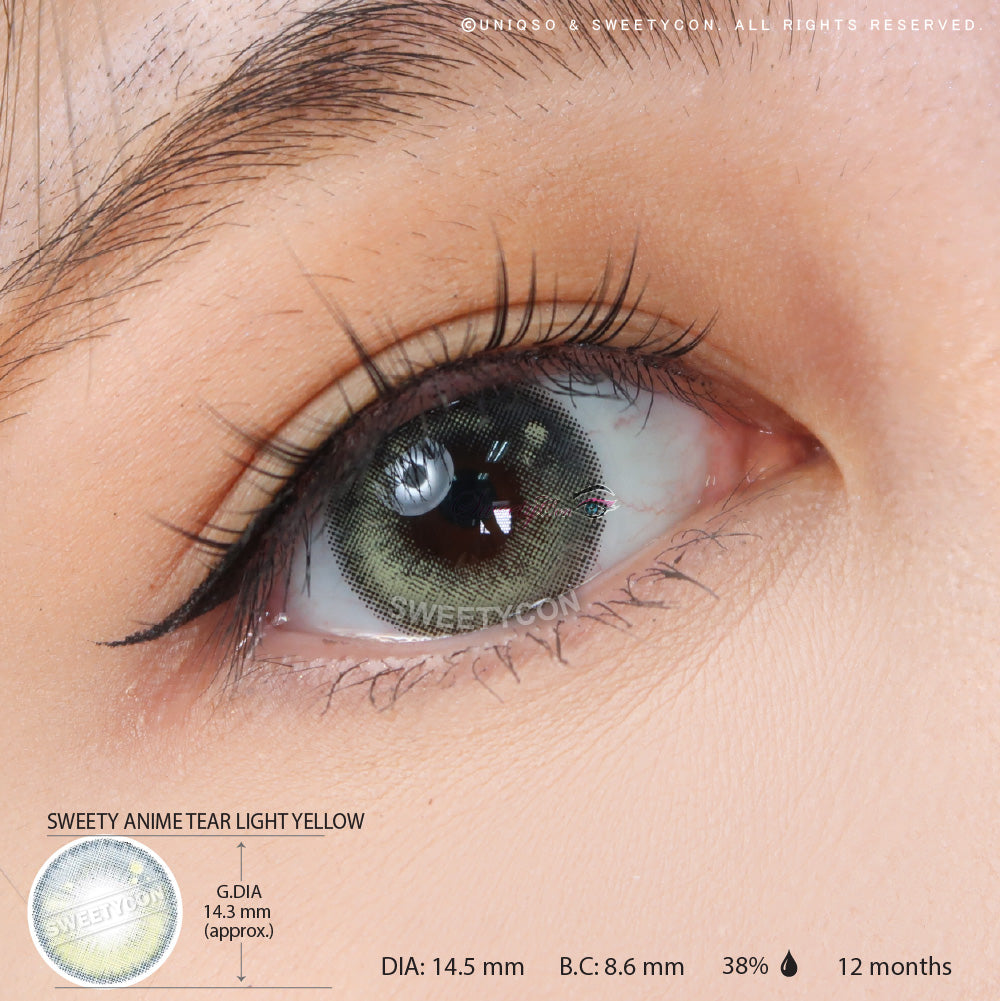 Sweety Anime Tear Light Yellow