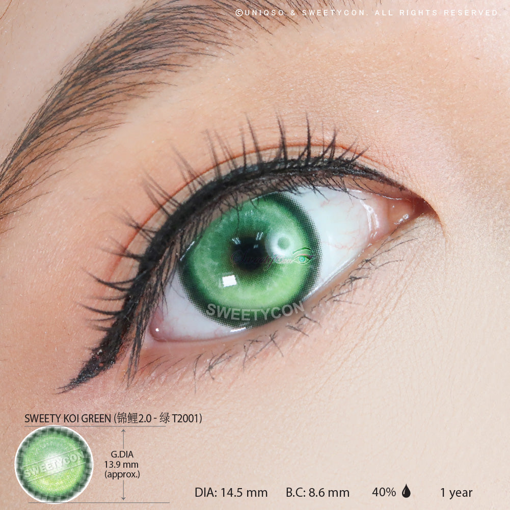 Sweety Koi Green - With Prescription