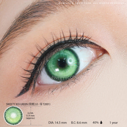 Sweety Koi Green - With Prescription
