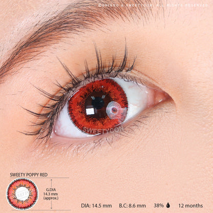 Sweety Poppy Red