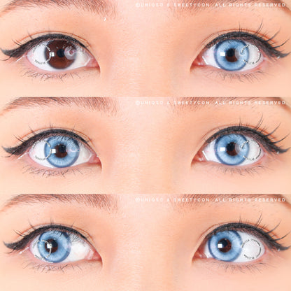 1 Day Sweety Star Tears Blue (10 lenses/pack)