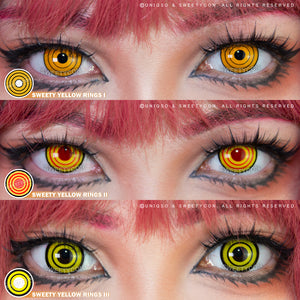 Sweety Crazy Yellow Rings V2 (Makima Chainsaw Man)