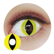 Load image into Gallery viewer, Sweety Crazy Yellow Cat Eye