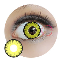 Load image into Gallery viewer, Sweety Crazy Lens - Vampire Yellow