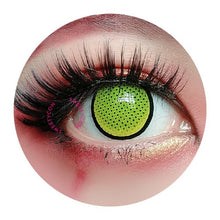 Load image into Gallery viewer, Sweety Crazy Lens - Yellow Mesh/Screen Black Rim