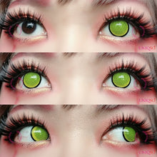 Load image into Gallery viewer, Sweety Crazy Lens - Yellow Mesh/Screen Black Rim