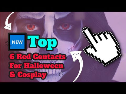 Sweety Crazy Lens - Zombie Red