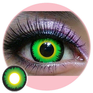 Sweety Crazy Lens - Green Werewolf