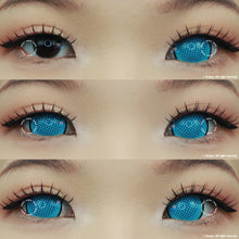 Load image into Gallery viewer, Sweety Mini Sclera Cyan Mesh Rim - 17mm