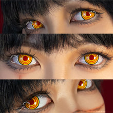 Load image into Gallery viewer, Sweety Crazy Yellow Rings V2 (Makima Chainsaw Man)