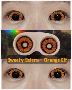 Sweety Orange Sclera - Orange Elf