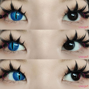 Sweety Crazy Lens Blue Demon Eye / Cat Eye (New)