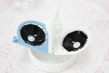 Load image into Gallery viewer, Sweety Black Sclera Lens Sabretooth/Blackout/Black With Prescription-UNIQSO Express