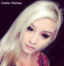 Load image into Gallery viewer, Sweety Black Sclera Lens Sabretooth/Blackout/Black With Prescription-UNIQSO Express