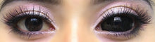 Load image into Gallery viewer, Sweety Black Sclera Lens Sabretooth/Blackout/Black With Prescription-UNIQSO Express