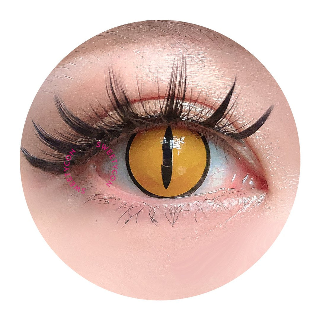 Sweety Crazy Lens Gold Demon Eye