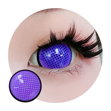 Sweety Mini Sclera Violet Mesh Rim - 17mm