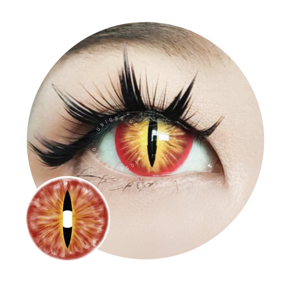 Sweety Crazy Lens Red Demon Eye / Cat Eye (New)