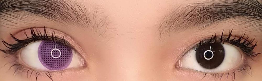 Sweety Crazy Lens - Purple Mesh