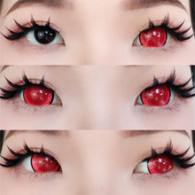 Load image into Gallery viewer, Sweety Mini Sclera Red Mesh Rim - 17mm