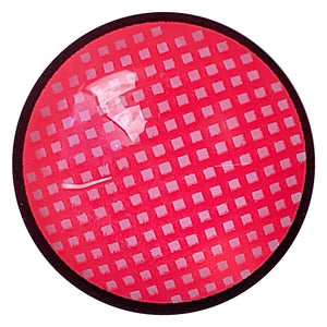 Sweety Mini Sclera Red Mesh Rim - 17mm