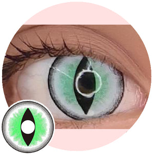 Sweety Crazy Lens - Sexy Cat Eye Green