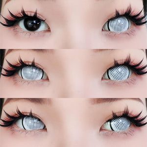 Sweety Mini Sclera White Mesh Rim - 17mm